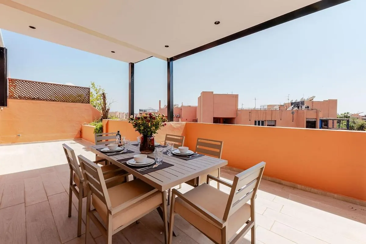 Lägenhet Penthouse With Rooftop And Jardin Majorelle View Marrakesh